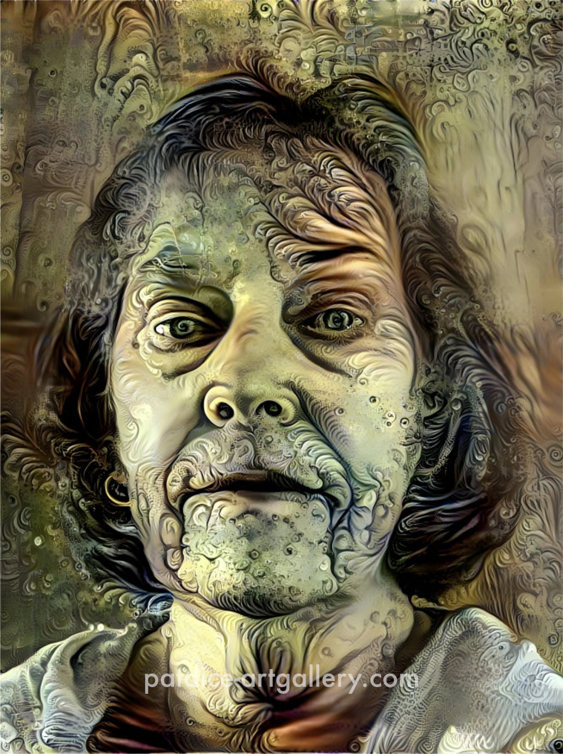 self Portrate - AI — full resolution